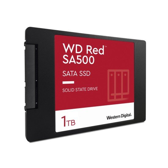 Unidad de Estado Solido 1TB Western Digital Red SA500 SATA III 2.5 7MM, WDS100T1R0A