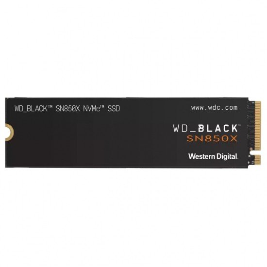 U. Estado Sólido 1TB M.2 Western Digital SN850X Black Pcie Gen4 NVME, WDS100T2X0E