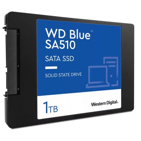 Unidad de Estado Solido 1TB WD Blue SA510 WDS100T3B0A SATAIII 2.5"