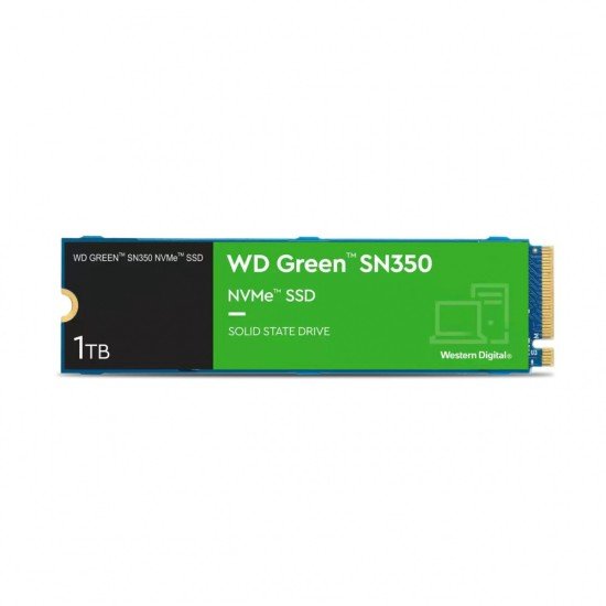 Unidad de Estado Solido M.2 1TB WD Green SN350 WDS100T3G0C PCI Express 3.0