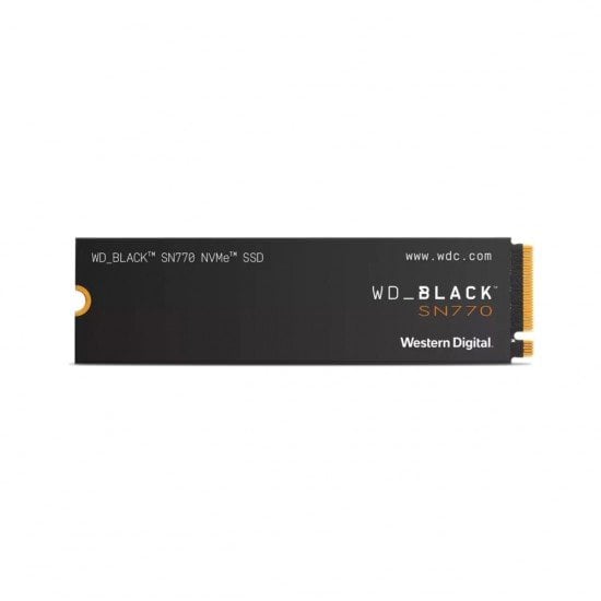 Unidad de Estado Solido M.2 1TB WD Black SN770 NVME PCI Express 4.0, WDS100T3X0E