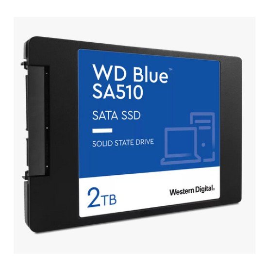 U. Estado Sólido 2TB Western Digital Blue SA510 Sata III 2.5" / WDS200T3B0A