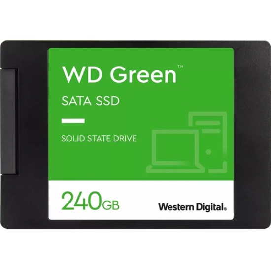 Unidad de Estado Solido 240GB Western Digital Green G3 2.5" SATAIII, WDS240G3G0A
