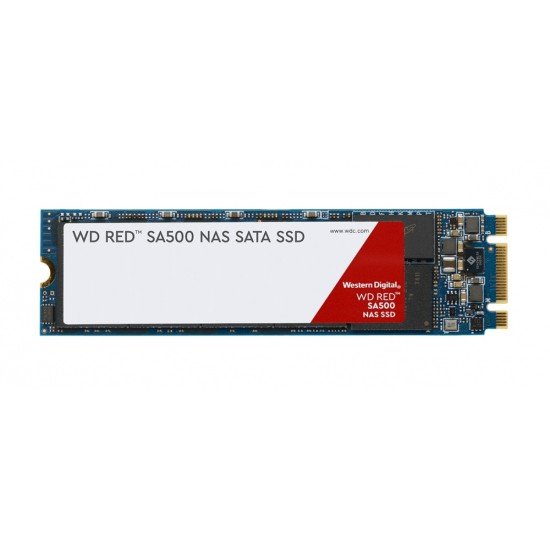 Unidad de Estado Solido M.2 500GB WD Red SA500 NAS, SATA3/ 2280/ WDS500G1R0B