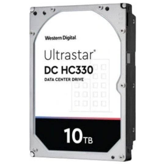 Disco Duro Interno 10TB Western Digital Ultrastar HC330/ SATAIII/ 7200RPM/ 256MB/ 3.5", WUS721010ALE6L4
