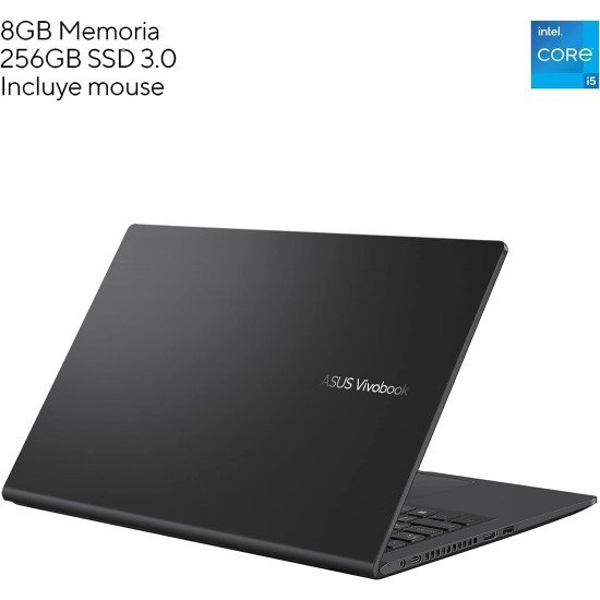 Laptop Asus Vivobook 15, 15.6" C-I5 1135G7 / 256GB SSD / 8GB Ram / Español / WD 11, X1500EA-BQ2549W
