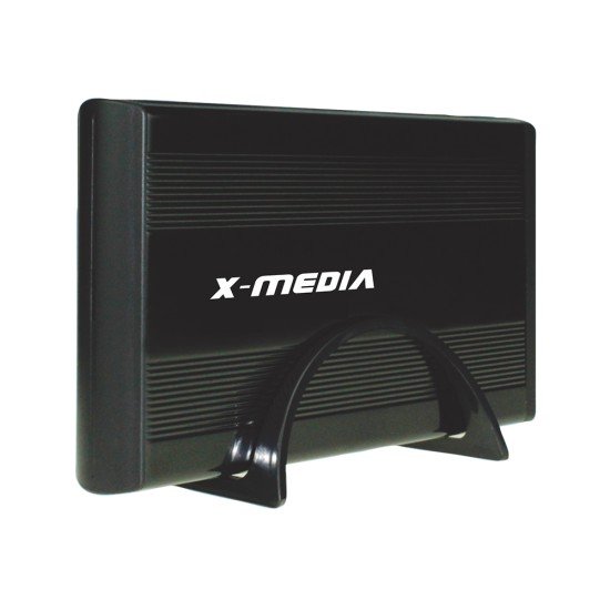 Gabinete para Disco Duro Externo de 3.5" X-Media XM-EN3200 SATA, USB 2.0, Negro
