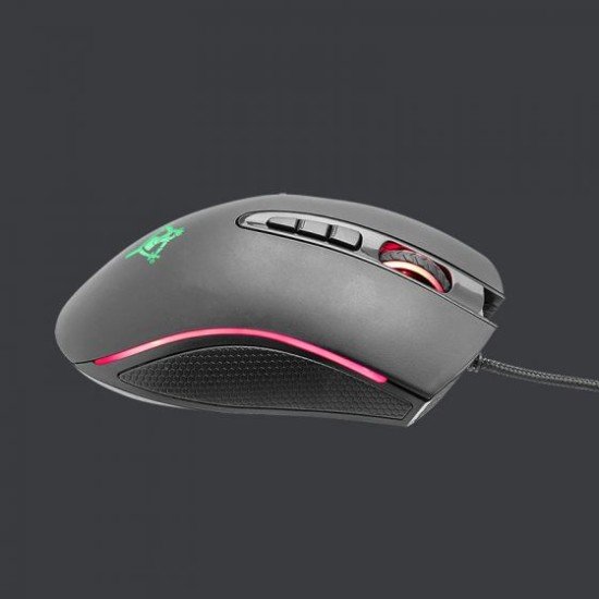 Mouse Alámbrico Gaming YEYIAN Óptico / 8 Botones / 6400 DPI / Negro / USB-A / YMG-24110N