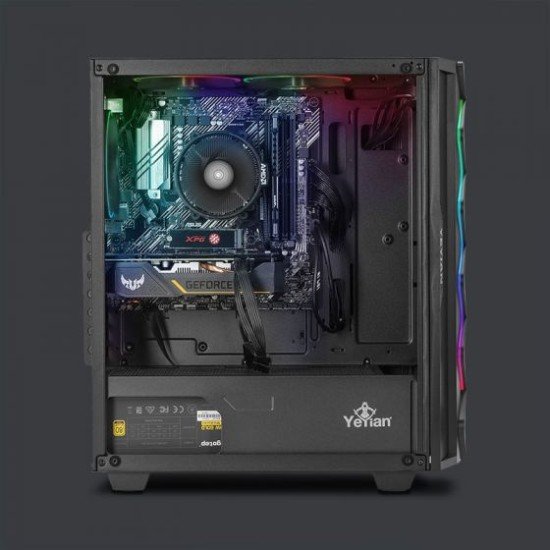 PC Gamer Yeyian Shoge R02 AMD Ryzen 5/ 8GB DDR4/ 500GB SSD/ Nvidia RTX 3050/ Win 10 Home, YPB-SHO-R02