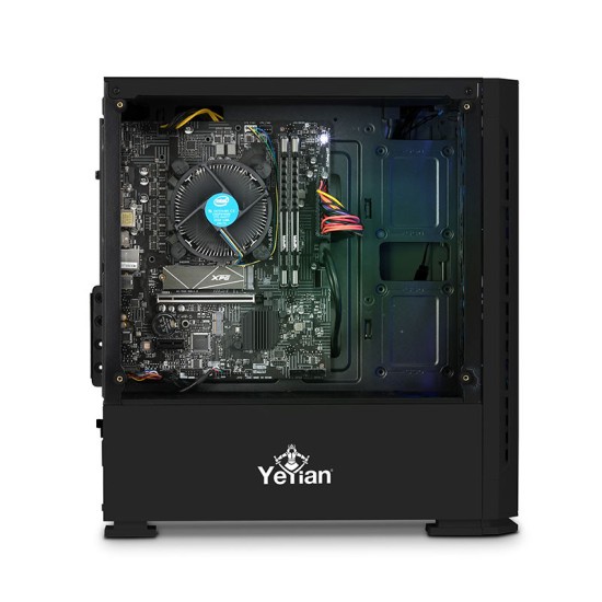 PC Gamer Yeyian Ryoma YPI-GPC-01B CI3-10105/ 16GB DDR4/ 480GB SSD/ Win 11 Home Trial/ Negro