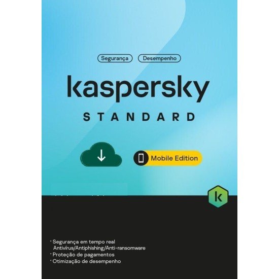 ESD Kaspersky Standard Mobile Android -IOS / 3 Dispositivos / 1 Año/ Base, KL1048ZDCFS