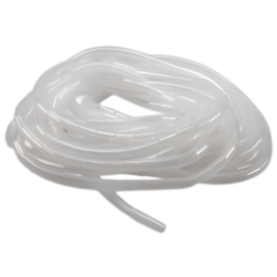 Organizador de Cables Espiral SBE TECH SBE-ESP25, 1'', 10m, Color Blanco