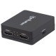 Video Splitter HDMI 2 Puertos 1080P Alimentado por USB, Color Negro, 207652