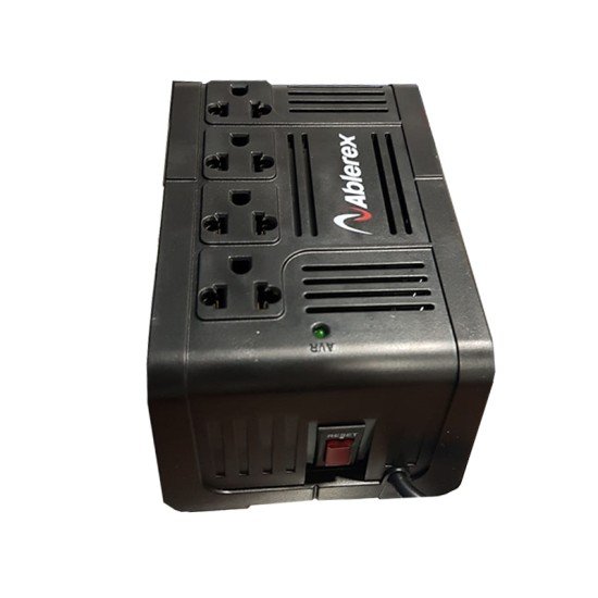 Regulador de voltaje ABLEREX AB-R1204, 1200VA/600W, 120VAC, 4 tomas.