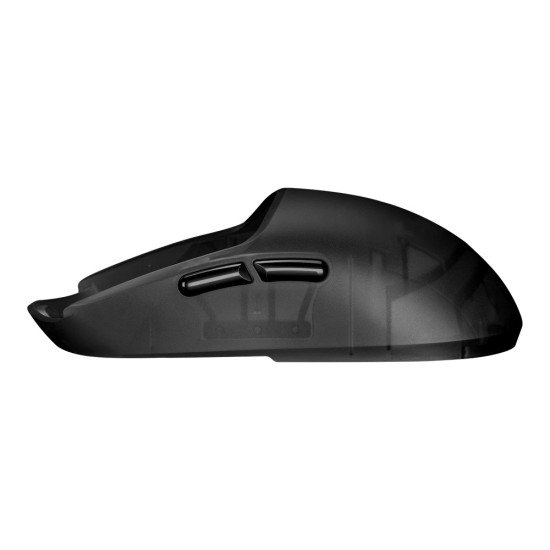 Mouse inalámbrico gamer Balam Rush BR-936828 Speeder Match MG959, 12800 DPI ajustables, 7 botones + scroll, RGB, carátulas intercambiables, extensión de cubiertas, color negro.