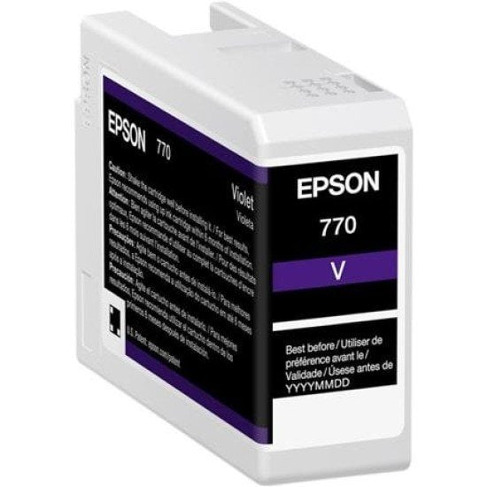 Cartucho de Tinta Epson Violeta Ultrachrome Pro10 T770, 25ml, T770020