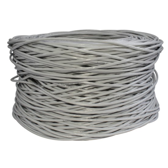Bobina cable UTP Cat6 de 305 metros X-Case color gris