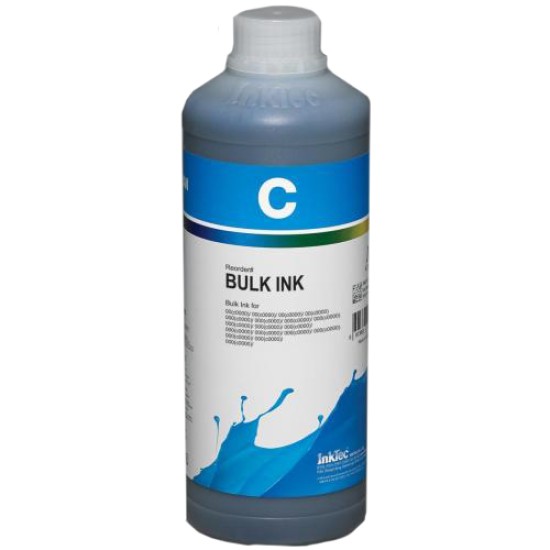 Botella de tinta Inktec 1LT, cyan B1100-01LC para Brother