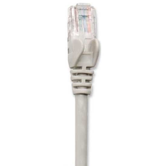 Cable de Red UTP Cat.5e 2 metros RJ45 Intellinet 318976 gris