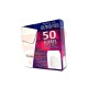 Paquete de 50 sobres para CD/DVD con ventana MAPASA 12.7x12.7