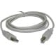 Cable USB A-B p/impresora de 3.0 metros Manhattan 317863 gris