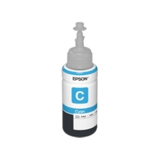 Botella de Tinta Cyan Epson T673220 para L800