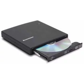 Quemador de DVD externo USB Lenovo Thinksystem Negro, 7XA7A05926