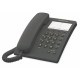 Teléfono Panasonic KX-TS500MEB Unilinea básico sin memoria,  color negro