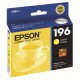 Cartucho de tinta Epson 196 amarillo p/XP-401/WF-2532 T196420