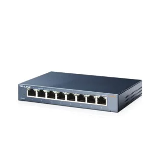 Switch Gigabit TP-Link TL-SG108 8 puertos, carcasa metálica