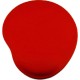 Mousepad ergonómico de gel rojo genérico 500074R