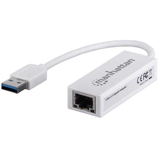 Adaptador Gigabit Ethernet externo USB 3.0 Manhattan 506847