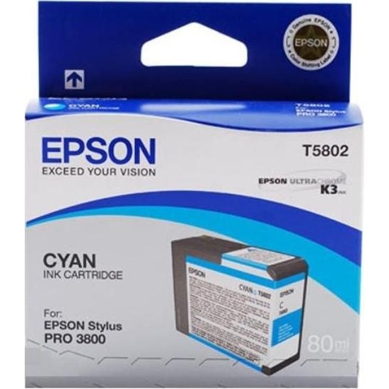 Cartucho de tinta Epson Stylus PRO T580200 Cyan