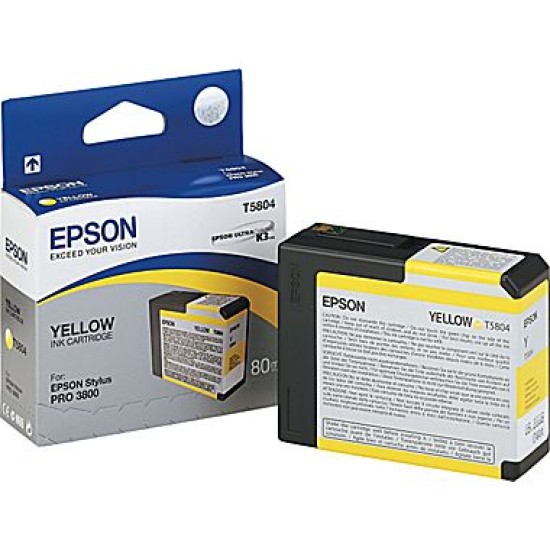 Cartucho de tinta Epson Stylus PRO T580400 amarillo