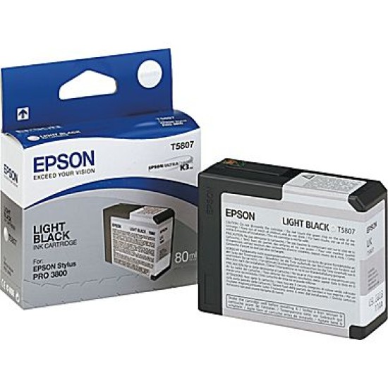 Cartucho de tinta Epson Stylus PRO T580700 negro light