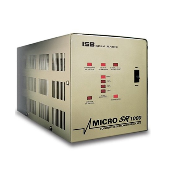 No Break Sola Basic Microsr 1000VA XR-21-102 4 contactos