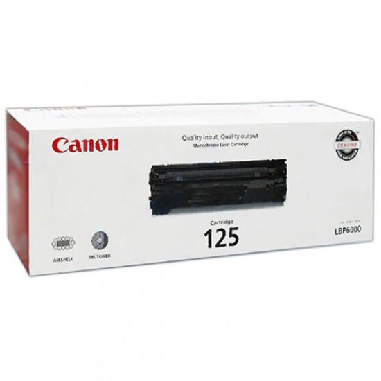 Tóner Canon 125 negro, 1600 paginas, p/LBP6000, 3484B001AA