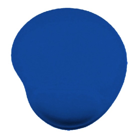 Mousepad ergonómico de gel azul genérico 500074A