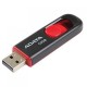 Memoria USB 64GB Adata C008 negro/rojo AC008-64G-RKD