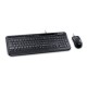 Kit teclado y mouse Microsoft desktop 600 USB, APB-00004