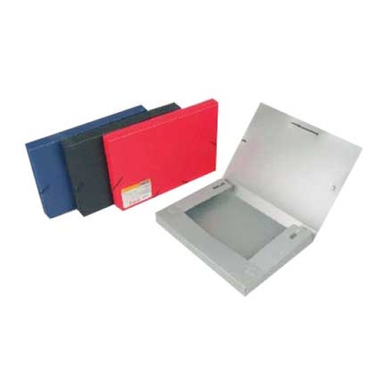 Folder tipo caja polipropileno tamaño carta con liga