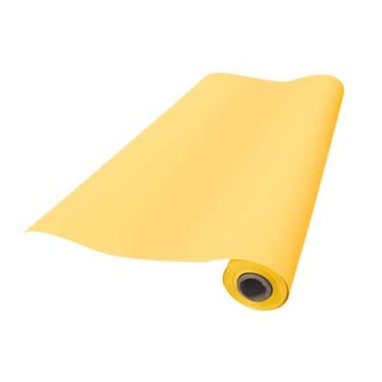 Rollo 25 metros de papel america color amarillo
