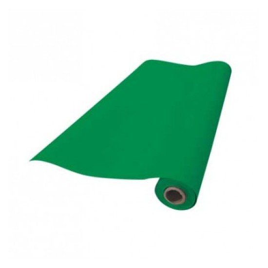 Rollo 25 metros de papel america color verde bandera