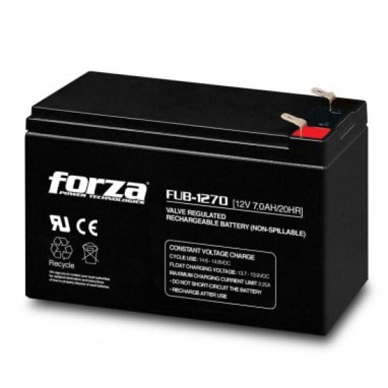 Batería para No Break Forza FUB-1270, 12V/7AH