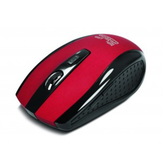 Mouse inalámbrico Klip Xtreme USB KMW-340RD rojo