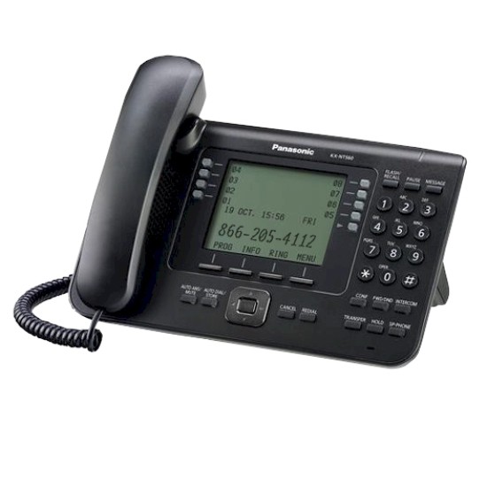 Teléfono IP Panasonic KX-NT560X, 4.4", 2 PTS. Ethernet
