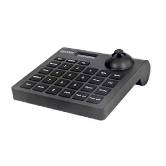 Mini teclado M360K controlador PTZ c/pantalla LCD y joystick