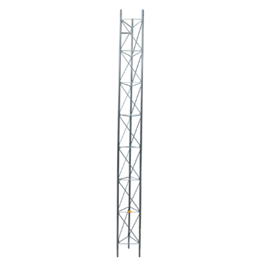 Tramo de torre arriostrada radiocomunicación p/zona seca