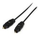 Cable Startech, 3M, toslink audio digital óptico, negro