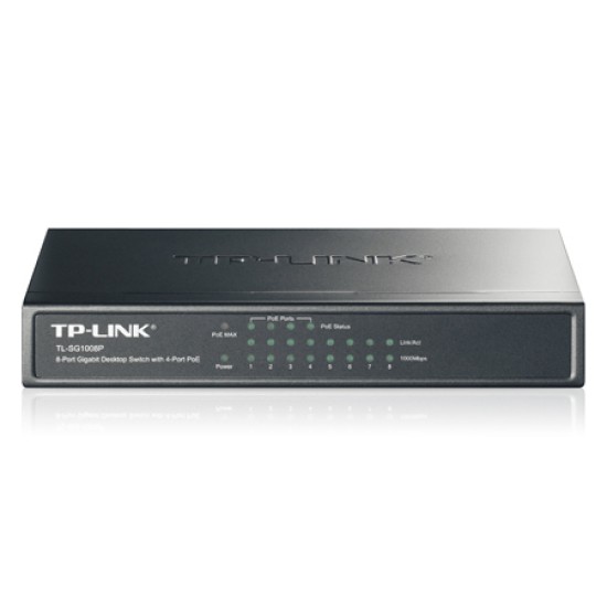 Switch Gigabit Tp-Link TL-SG1008P 8 puertos 10/100/1000MBPS